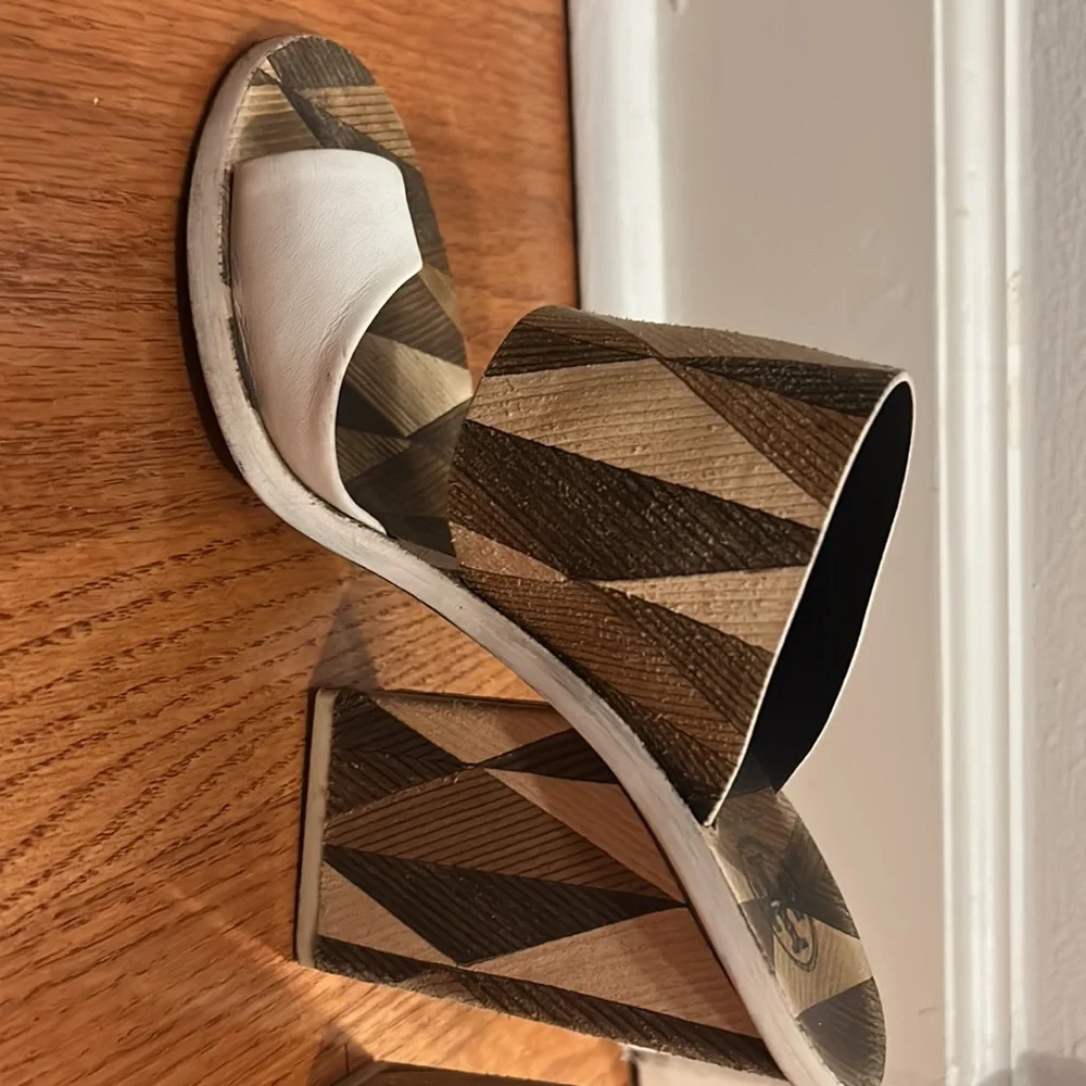 Tory Burch Block Heel Sandals - Picture 1 of 14